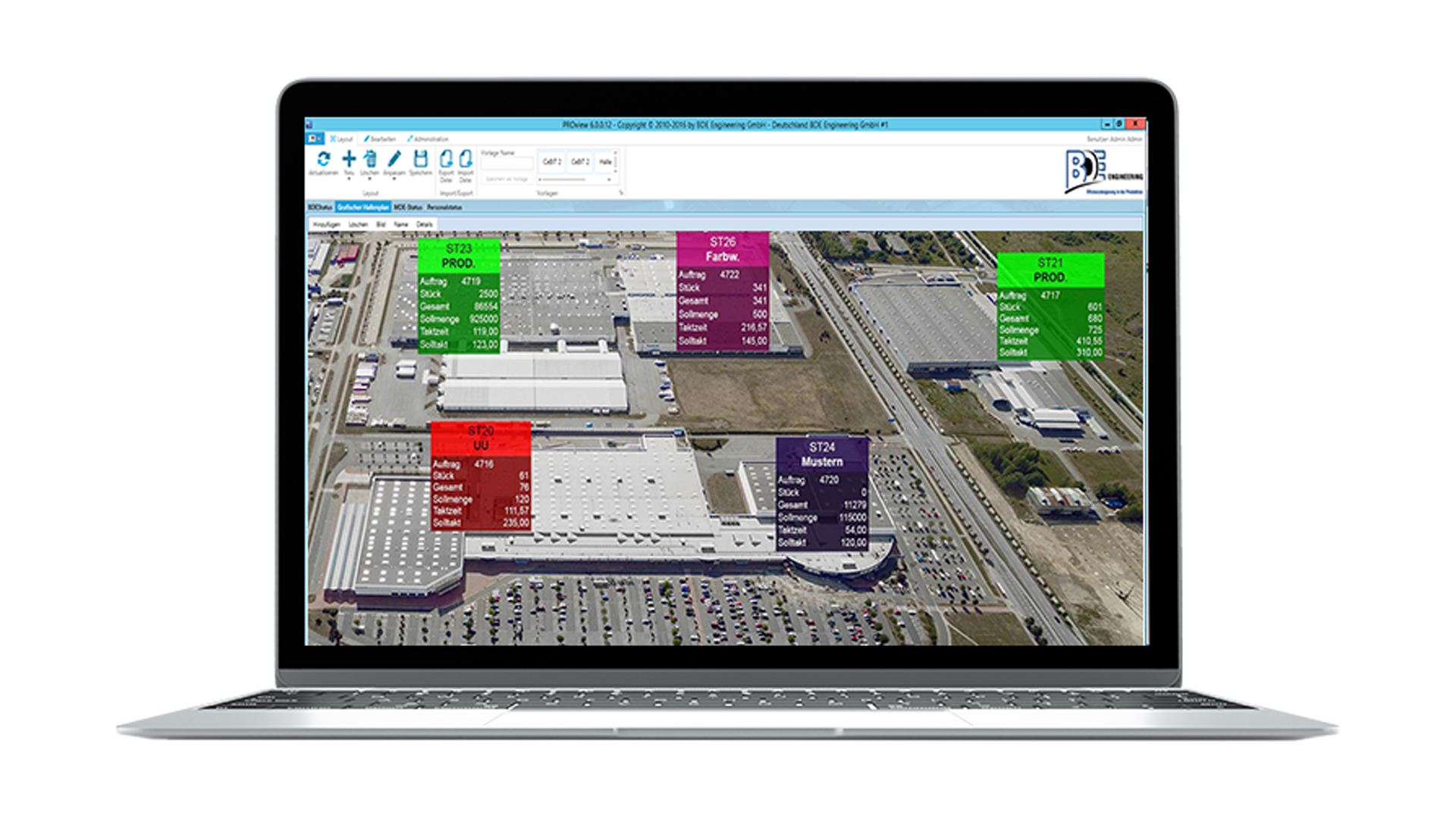 MES-Software_PROview_Werksplan