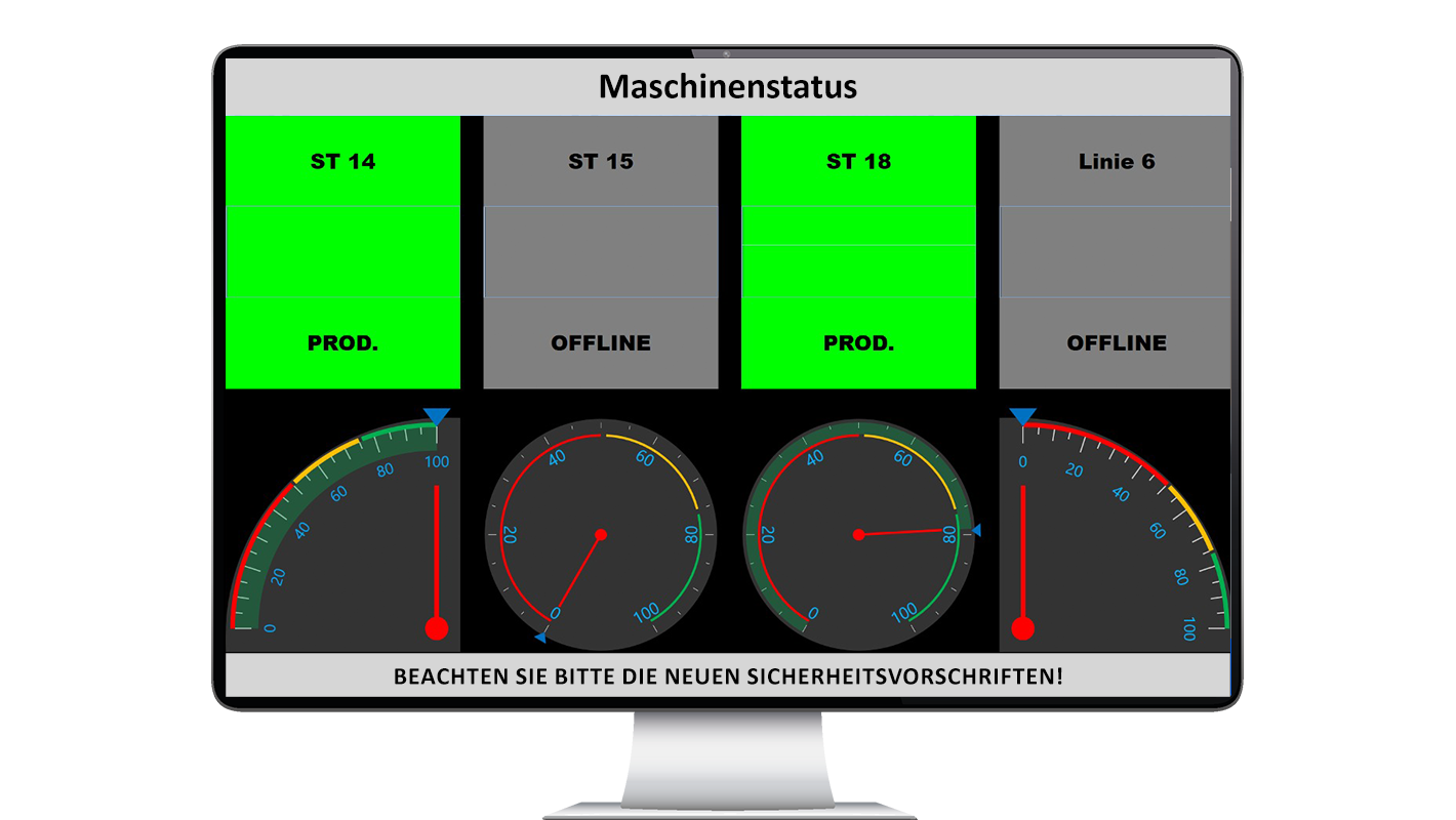 PROvis Maschinenstatus